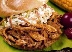 Carolina Chicken BBQ Sandwiches