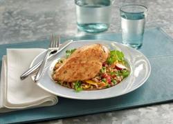 HARVESTLAND® Organic Chicken Breast with a Warm Spring Bulgur Salad